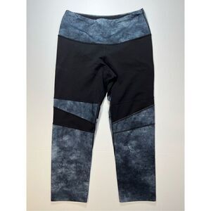 The North Face Pirate Mesh High Rise Crop Motivation Legging Black Size Large